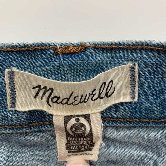 MADEWELL A-LINE DENIM SKIRT - Picture 3 of 10